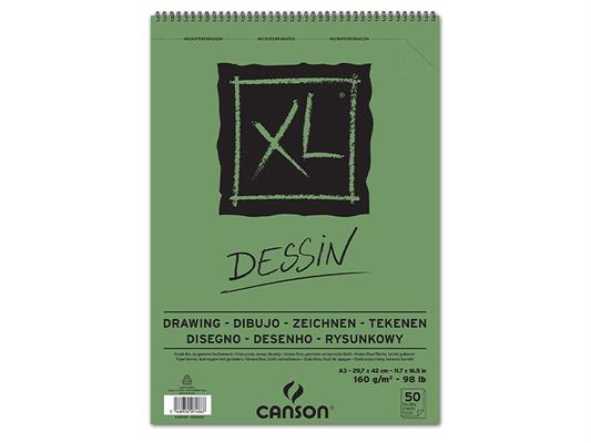Album con spirale A3 Dessin 160 gr. 50 fogli
