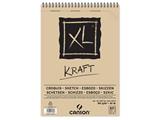 Album con spirale A4 Kraft 90 gr. 60 fogli