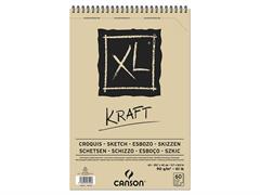 Album con spirale A3 Kraft 90 gr. 60 fogli