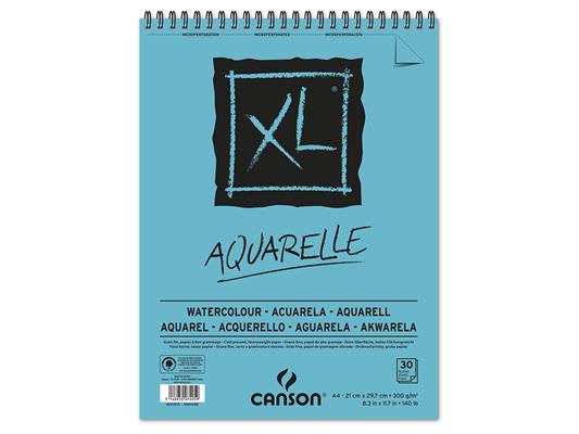 Album con spirale A4 Aquarelle 300 gr. 30 fogli