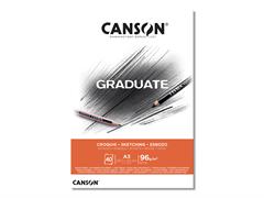 Blocco A3 Graduate Croquis 96 gr. 40 fogli