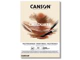 Blocco A5 Graduate Multitecnica Naturale 220 gr. 30 fogli