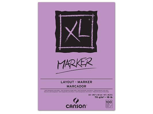 Blocco A3 Marker 70 gr. 100 fogli