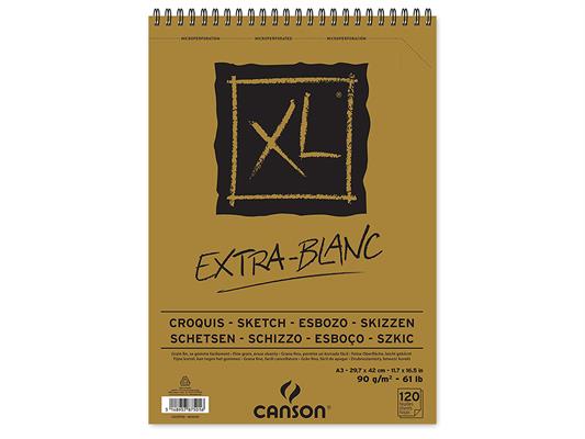 Album spiralato A3 Extra-Blanc 90 gr. 120 fogli