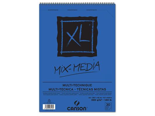 Album spiralato A3 Mix-Media 300 gr. 30 fogli