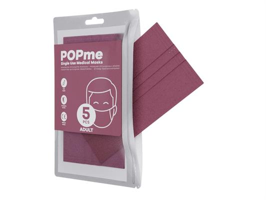 Mascherina POPme 5pz. - Blush