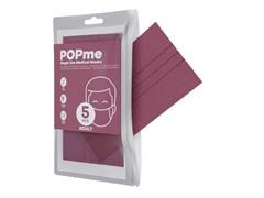 Mascherina POPme 5pz. - Blush