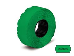 Etichette 26x12 mm. onda - Verde