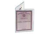 Porta Carta d'Identità  2 Tasche Trasparente 50pz.