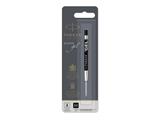 Parker Refill di ricambio per penne ad inchiostro gel, punta media - Nero