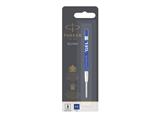 Parker Refill di ricambio per penne ad inchiostro gel, punta media - Blu