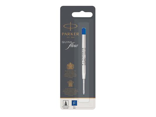 Parker Quinkflow ricarica per penna a sfera, punta fine - Blu