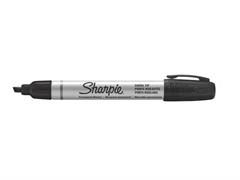 Marker Sharpie Metal Punta Scalpello Nero