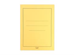 Cartella per atti 100pz. - Giallo