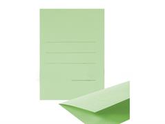 Cartella per atti senza lembi 50pz - Verde