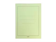 Cartella 3 lembi cartex 25pz. - Verde 