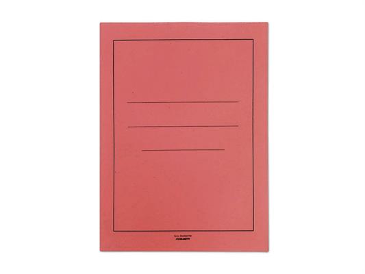 Cartella 3 lembi cartex 25pz. - Rosso