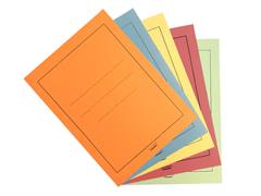 Cartella 3 lembi cartex 25pz. - Colori assortiti 