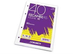 Ricambio A5 Bianco 1R 60 fogli