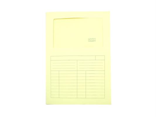 Cartella Sintex 50pz - Giallo