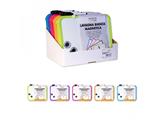 Espositore lavagne magnetiche bianche 21x28cm. 