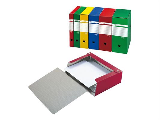 Cartella per progetti Spazio dorso 120 - Rosso