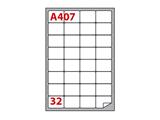 Etichette A4 07 47,5x35 100 fogli