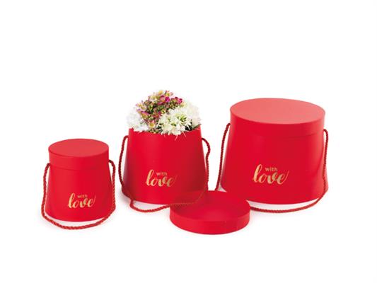 Set scatole Rossella 3pz.