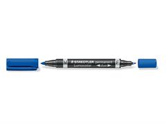 Lumocolor duo fine/media - Blu