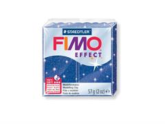 Panetto Fimo Effect 57gr. - Blu glitterato