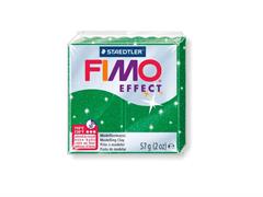 Panetto Fimo Effect 57gr. - Verde glitter