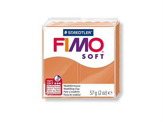 Panetto Fimo Soft 57gr. - Caramello