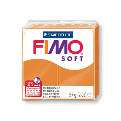 Panetto Fimo Soft 57gr. - Arancione chiaro