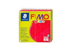 Fimo Kids 42gr. - Rosso Glitter