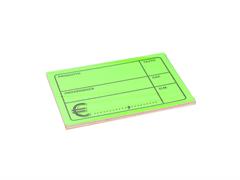 Cartello promozionale fluo 10pz.