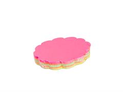 Segnaprezzi Fluo Nuvoletta 9x5 50pz.