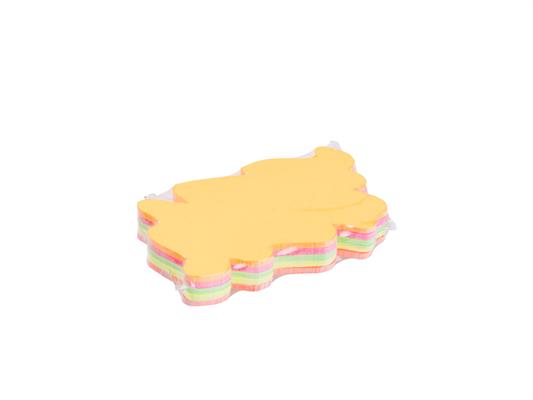 Segnaprezzi fluo nuvoletta 9x6 50 pz.