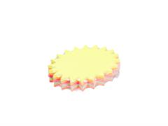 Segnaprezzi Fluo Flash 9x6,5 50pz.