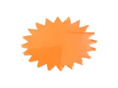 Segnaprezzi Fluo Flash 23x33 25pz.