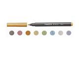 Pennarelli metallic punta fine Pz.8