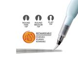 Pennelli Water Brush Ricaricabili 3pz.