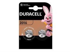 Pila Duracell 2016 Lithium 3 Volt 2pz.