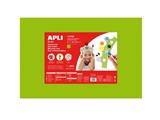 Gomma Eva 40x60 5 fogli - Verde chiaro
