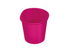 Cestino gettacarte 13lt. Helit rosa