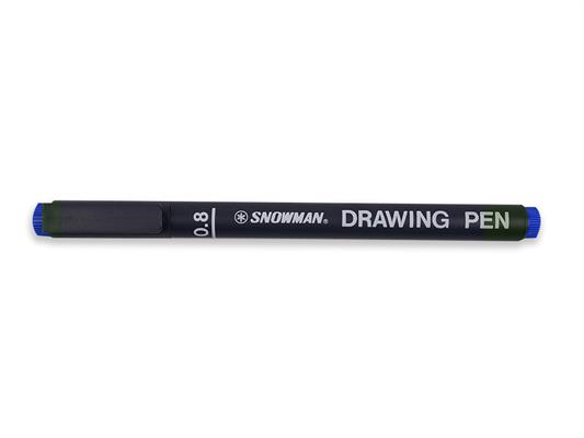 Snowman Drawing Pen 0,8 Blu