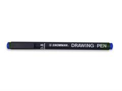 Snowman Drawing Pen 0,8 Blu