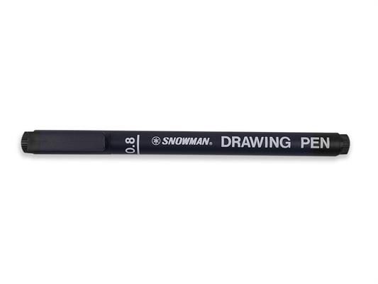 Snowman Drawing Pen 0,8 Nero