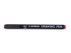 Snowman Drawing Pen 0,8 Rosso