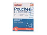 Pouches A4 80 micron 100pz.