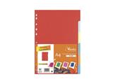 Separatore A4 cartoncino 6 tasti